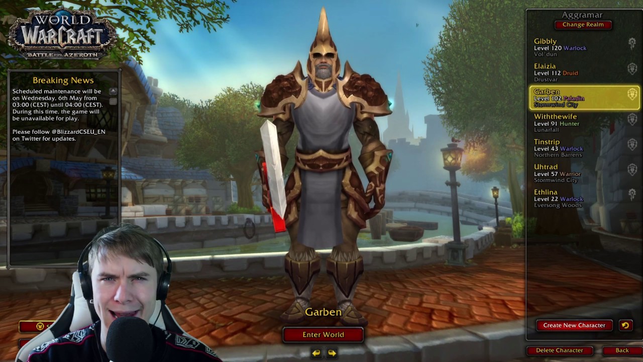 ASMR - World of Warcraft Charater Creation (Whispered)