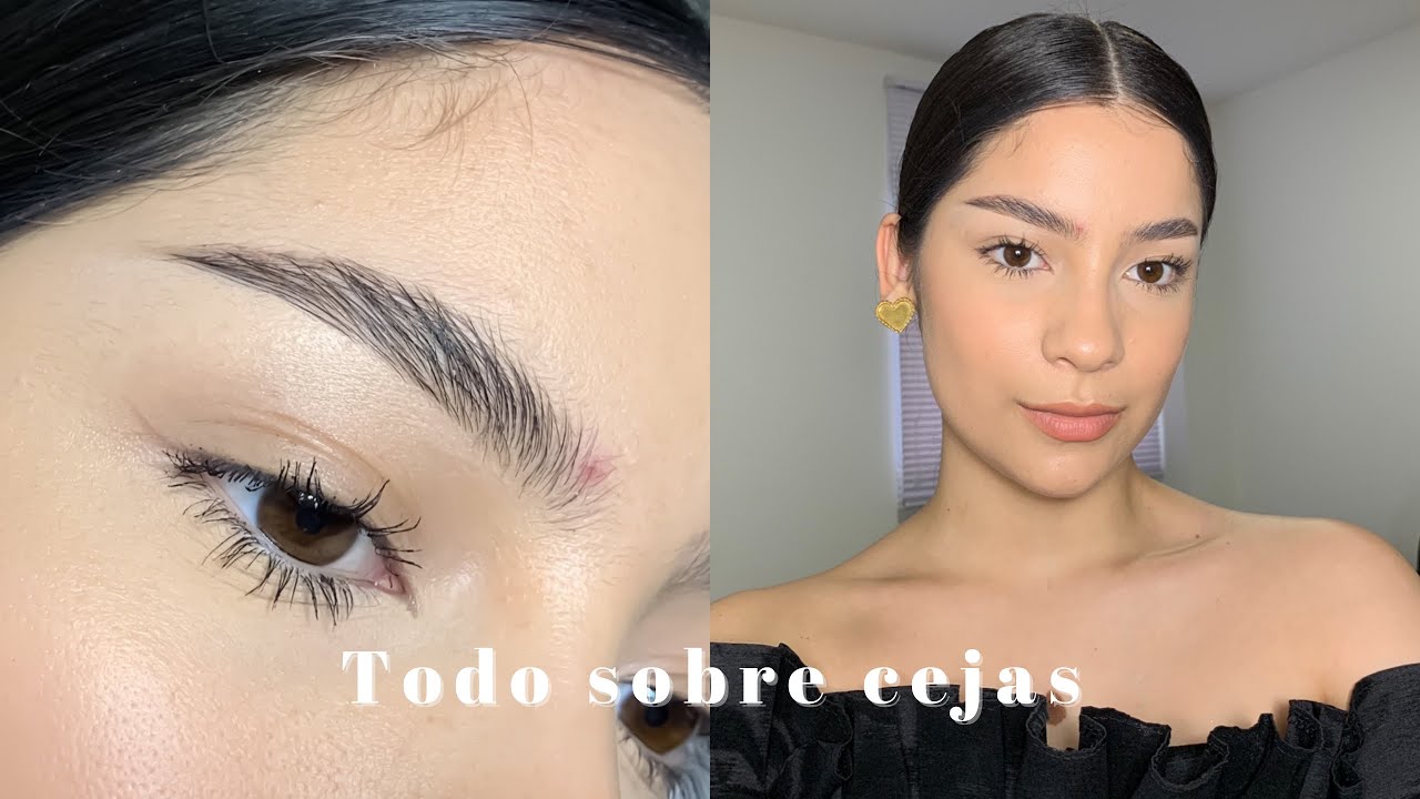 Todo sobre CEJAS - ¿Cómo me las depilo, qué técnica utilizo y cómo las pinto? | María Camila Aldana