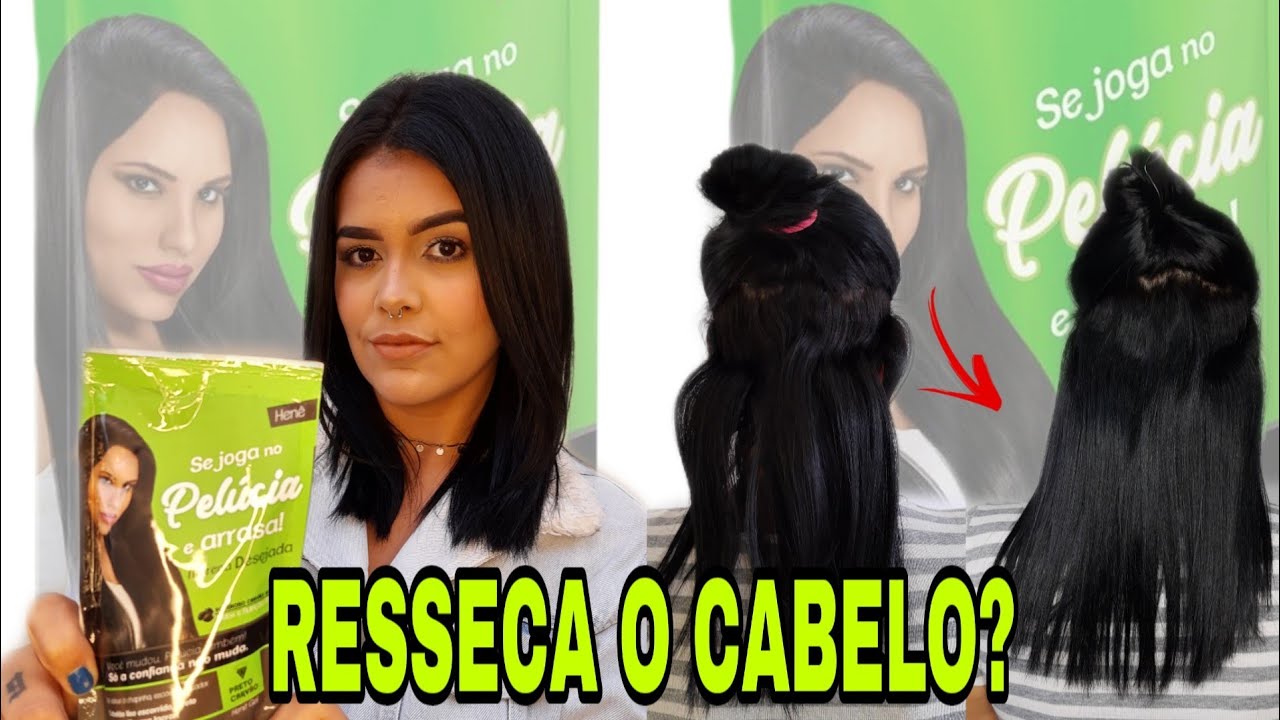 TESTANDO HENÊ CARVÃO ATIVADO | DAJU