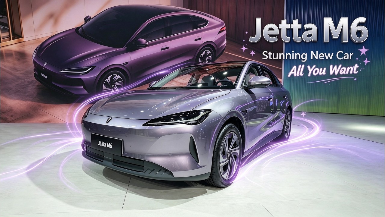 All New 2027 FAW&Volkswagen JETTA M6 EV Exterior And Interior - Chengdu Auto Show 2026 | 4K