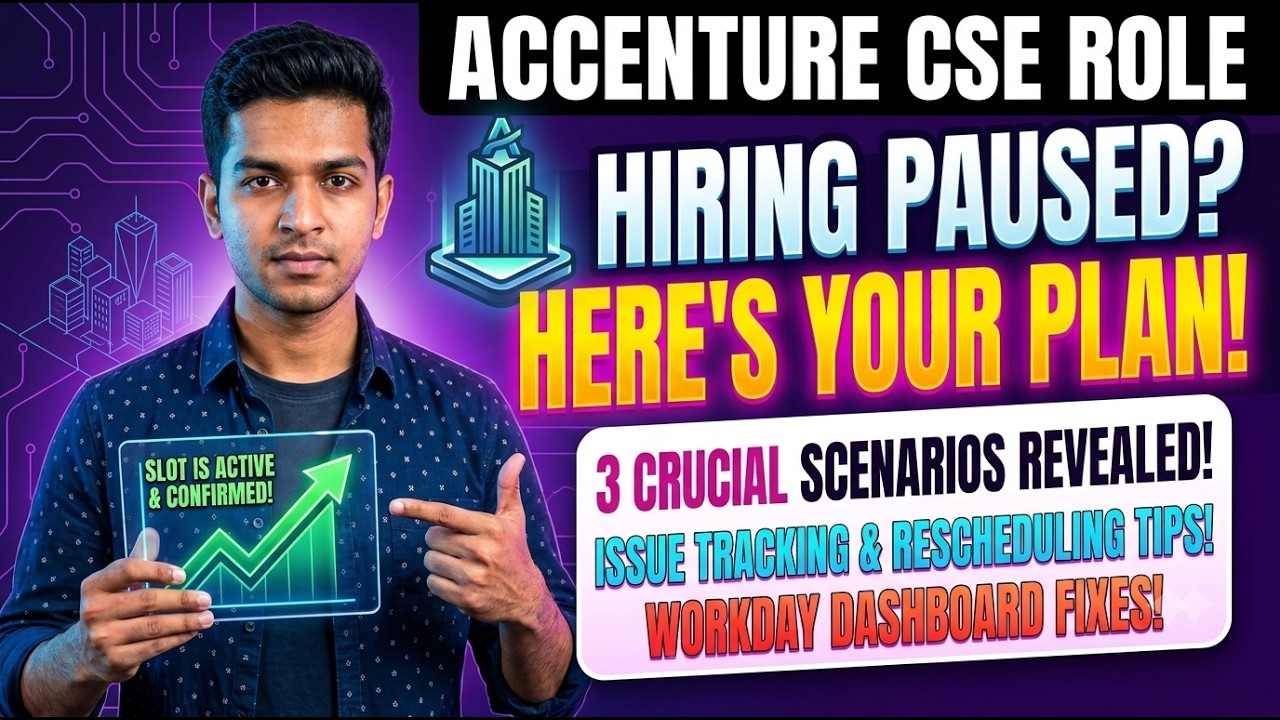 🔥Accenture CSE Interview Update 2026 📢 Rejection Wave, Slot Booking & Fixes!