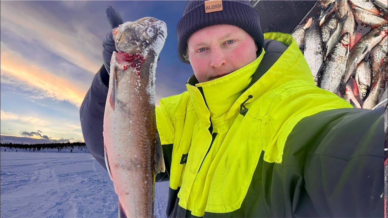 PÄIVÄ AMMATTIKALASTAJANA INARILLA || VERKKOKALASTUS