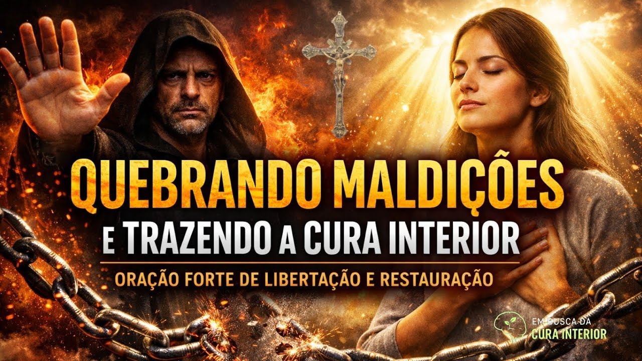 QUEBRANDO MALDIÇÕES E TRAZENDO CURA INTERIOR | ORAÇÃO FORTE DE LIBERTAÇÃO E RESTAURAÇÃO.