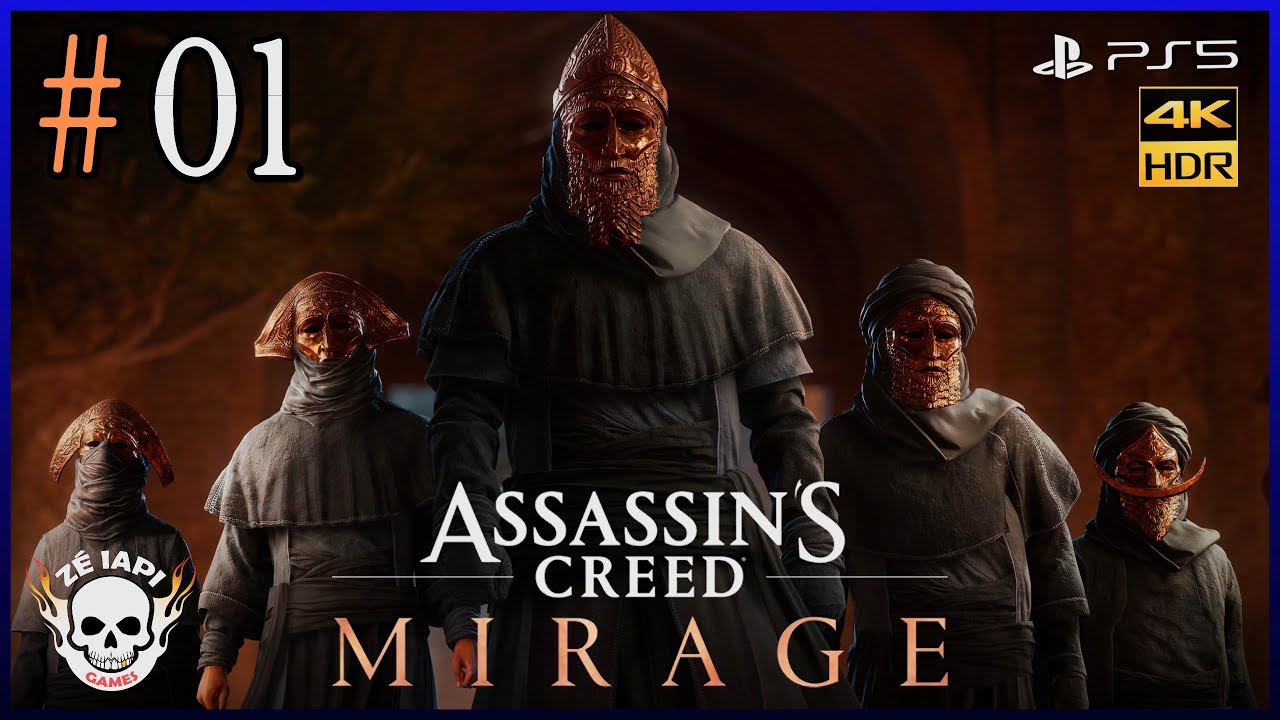 ASSASSINS CREED MIRAGE | PARTE 01 / O Mestre dos Ladrões de Anbar [PTBR]