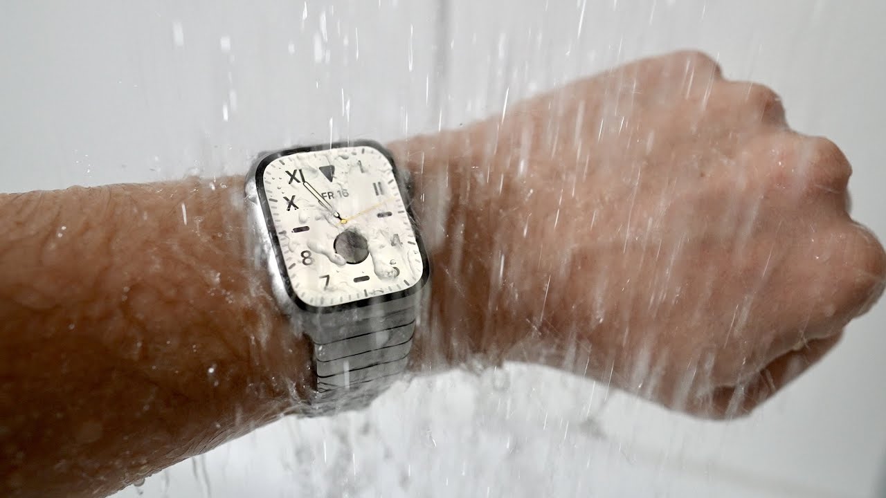 Ist die Apple Watch wasserdicht? Darf man duschen, ins Schwimmbad und ins Meer?