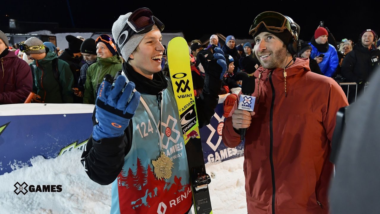 Oystein Braaten wins Men's Ski Slopestyle gold | X Games Norway 2017