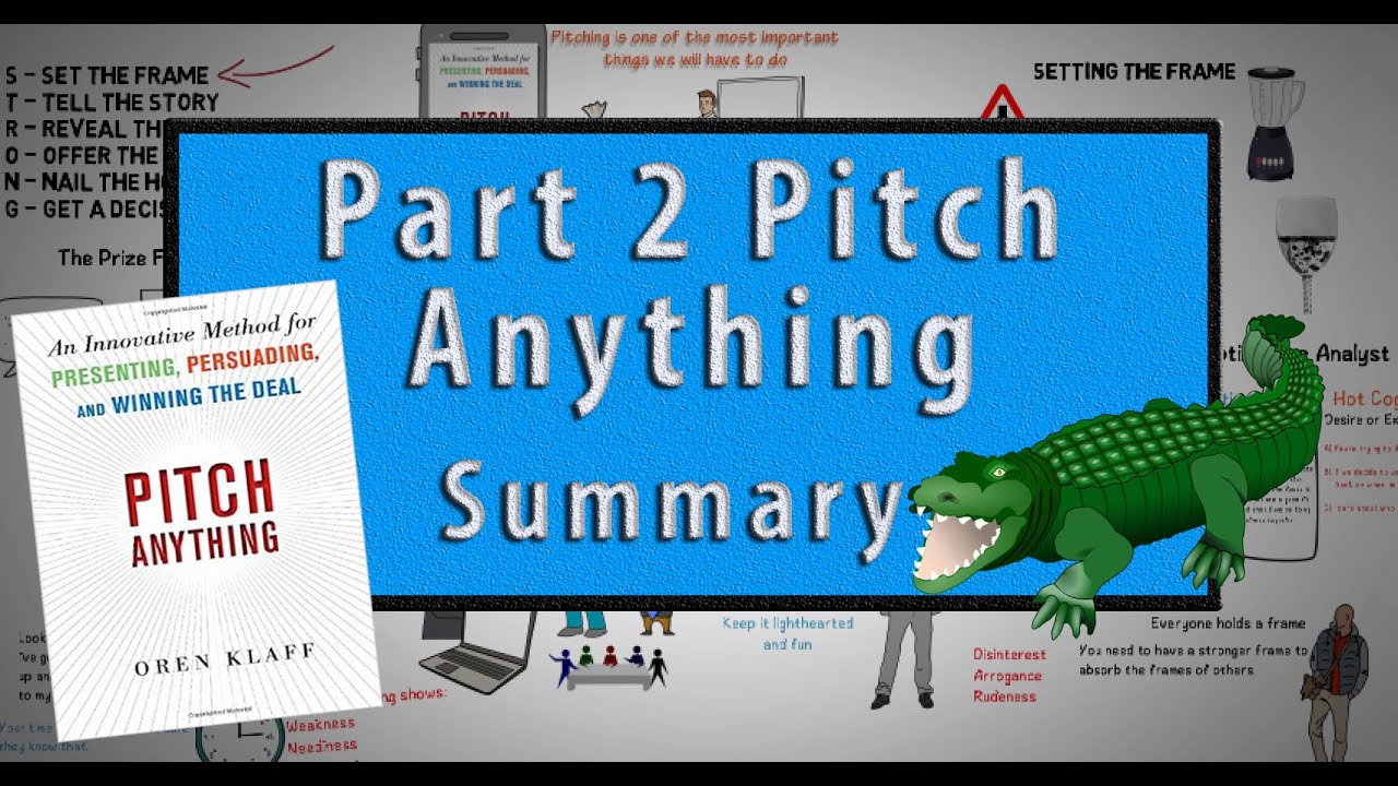 Pitch Anything PART 2 | How To Pitch Animated Summary | Between The Lines