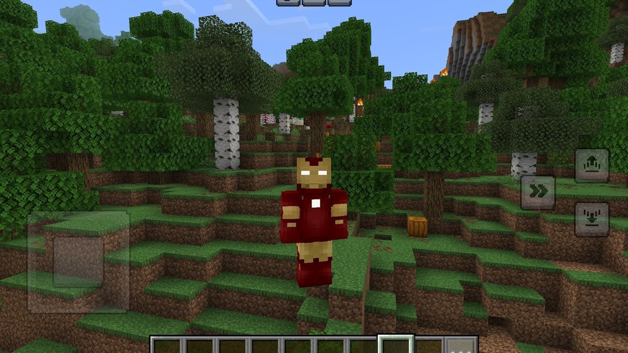 Minecraft süper kahraman mod tanıtımı.       #minecraft #superheroes