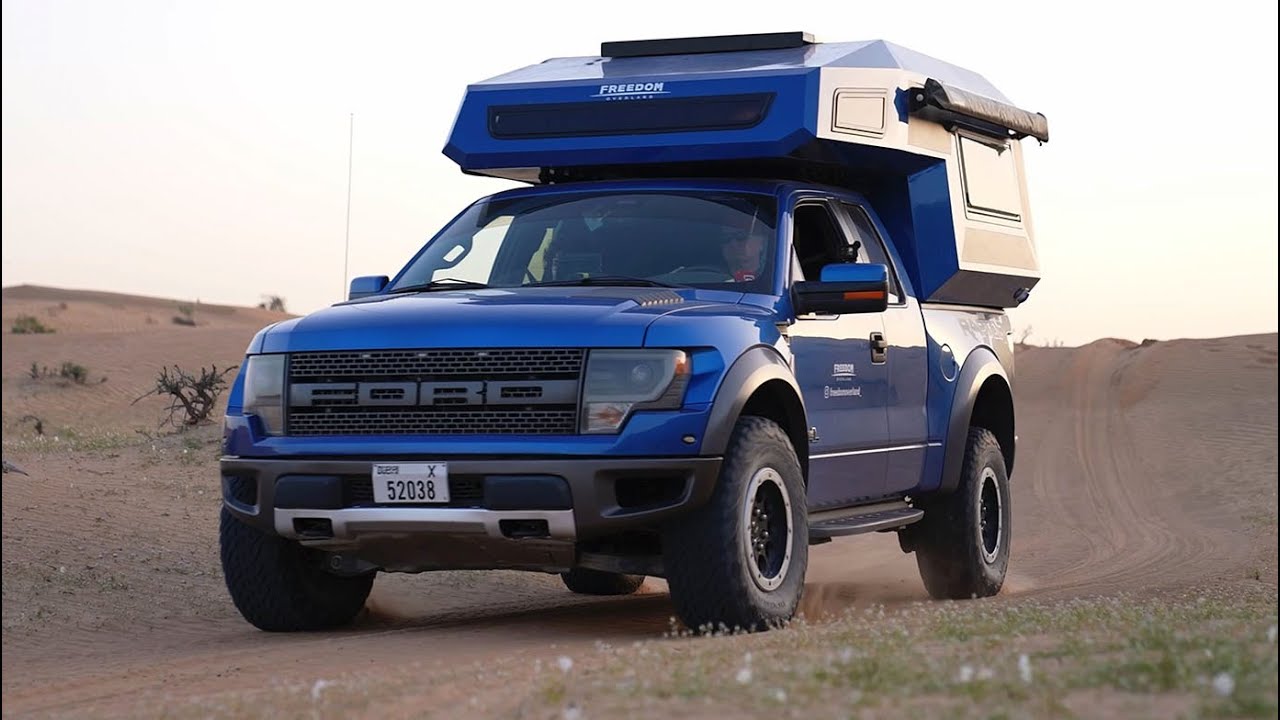FORD F150 CAMPER in the Desert @4xoverland