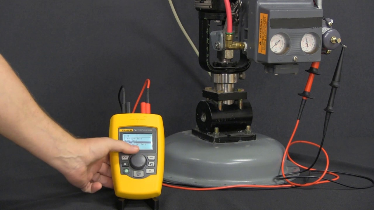 Fluke 710 mA Loop Valve Tester - Manual Test Demo