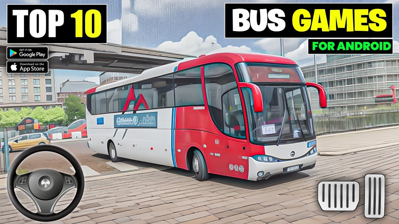 Top 10 OFFLINE Bus Simulator Games For Android | Best bus simulator games for android