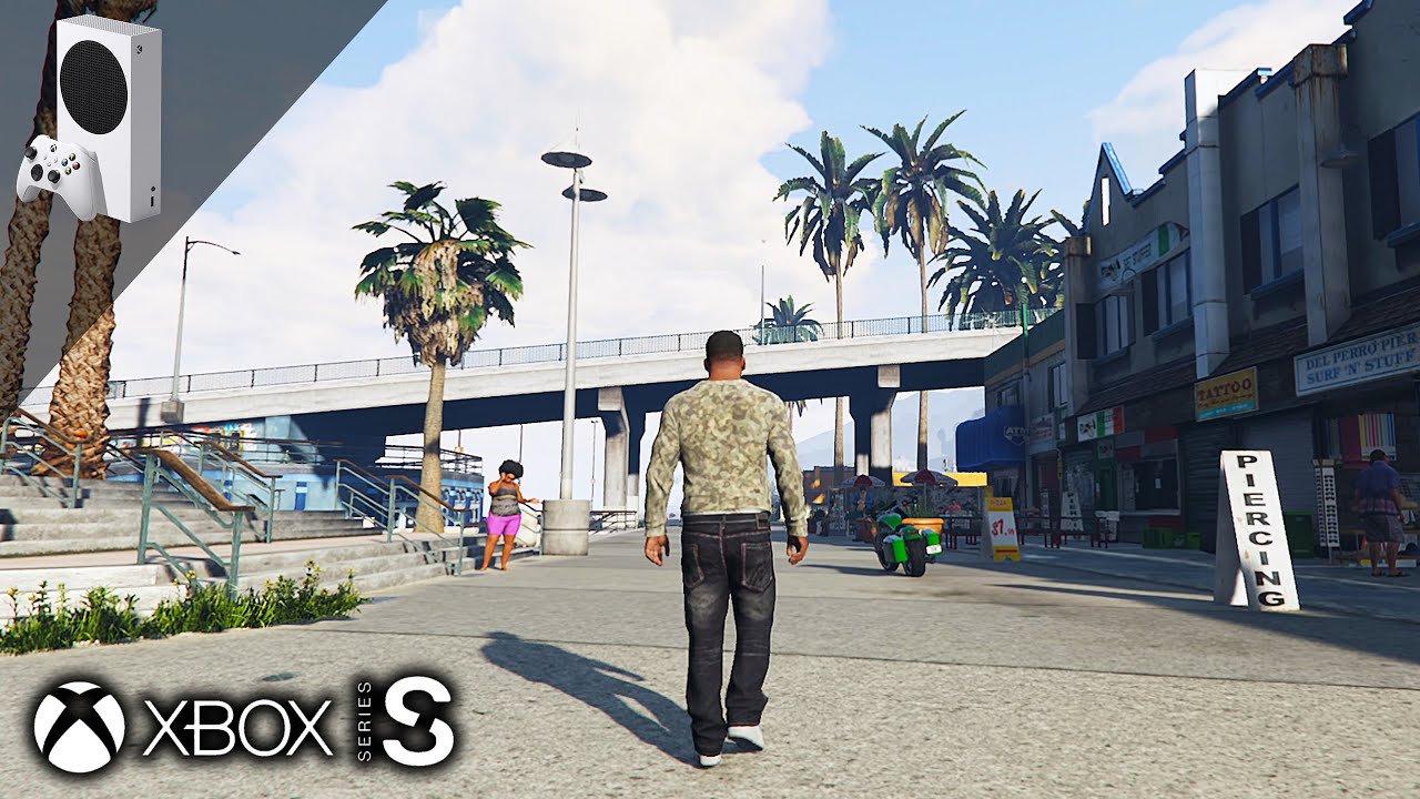 Grand Theft Auto V (GTA 5) - Xbox Series S Gameplay 60FPS