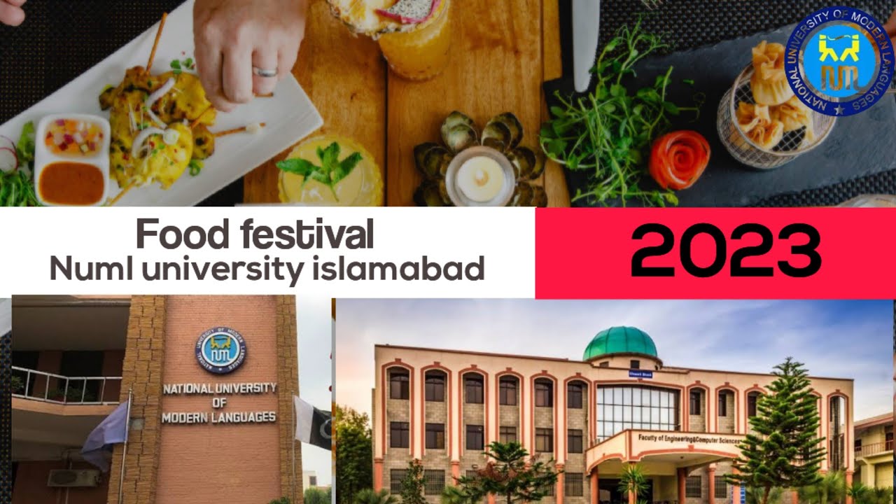 Numl university food festival|islamabad|2023