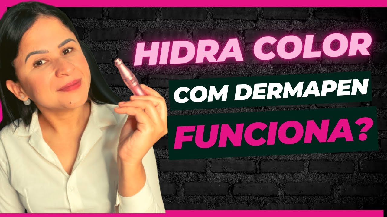 HIDRA GLOSS LIPS com cor! Com DERMAPEN