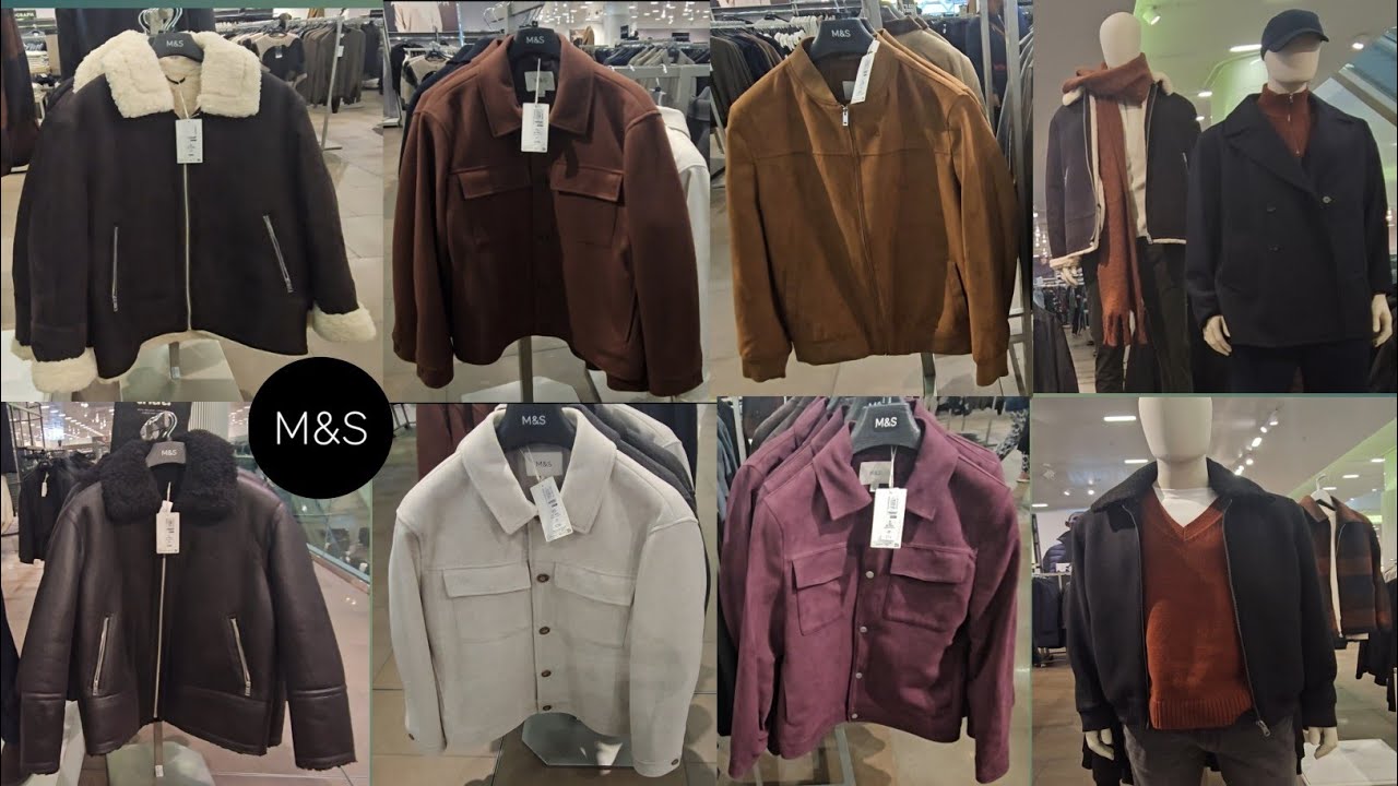 Новинки мужской одежды от M&S | Коллекция мужской одежды M&S | Новые поступления 2026 года