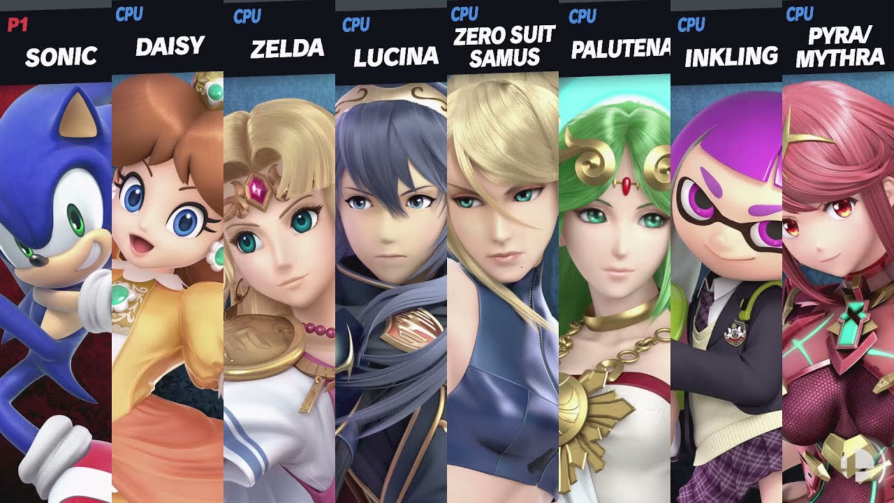 Super Smash Bros Ultimate Star & Screen KO: Female Characters 5