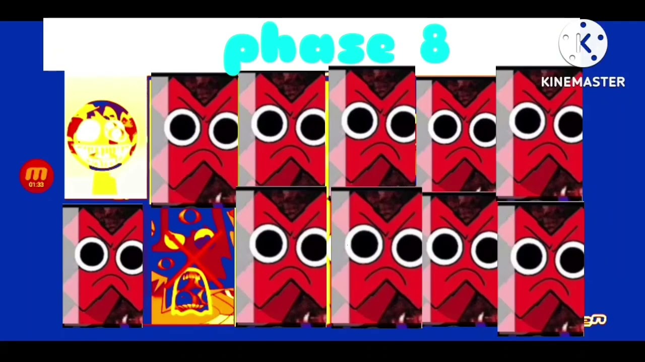 Sprunki oc the earth phase 13 there is frad phase 6 to 13