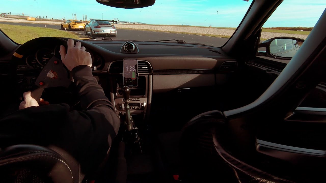 Porsche 997 GT3 vs 991 GT3RS and Manthey GT3RS at Pannonia Ring