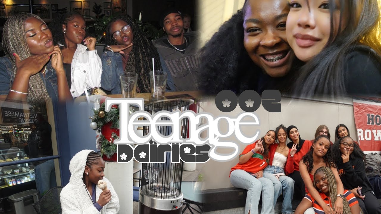 TEENAGE DAIRIES 002✨| school vlog, dinner, friendmas, Vancouver| 