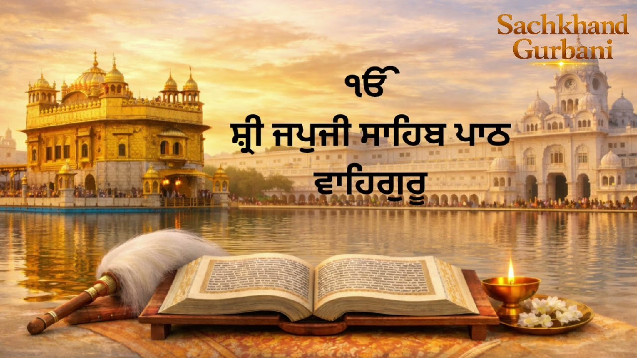 ਸ਼੍ਰੀ ਜਪੁਜੀ ਸਾਹਿਬ ਪਾਠ|ਨਿਤਨੇਮ|ਸਚਖੰਡ ਗੁਰਬਾਣੀ|ਸ਼੍ਰੀ ਜਪੁਜੀ ਸਾਹਿਬ ਪਾਠ | ਸਚਖੰਡ ਗੁਰਬਾਣੀ|ਆਤਮਕ ਸ਼ਾਂਤੀ ਲਈ 
