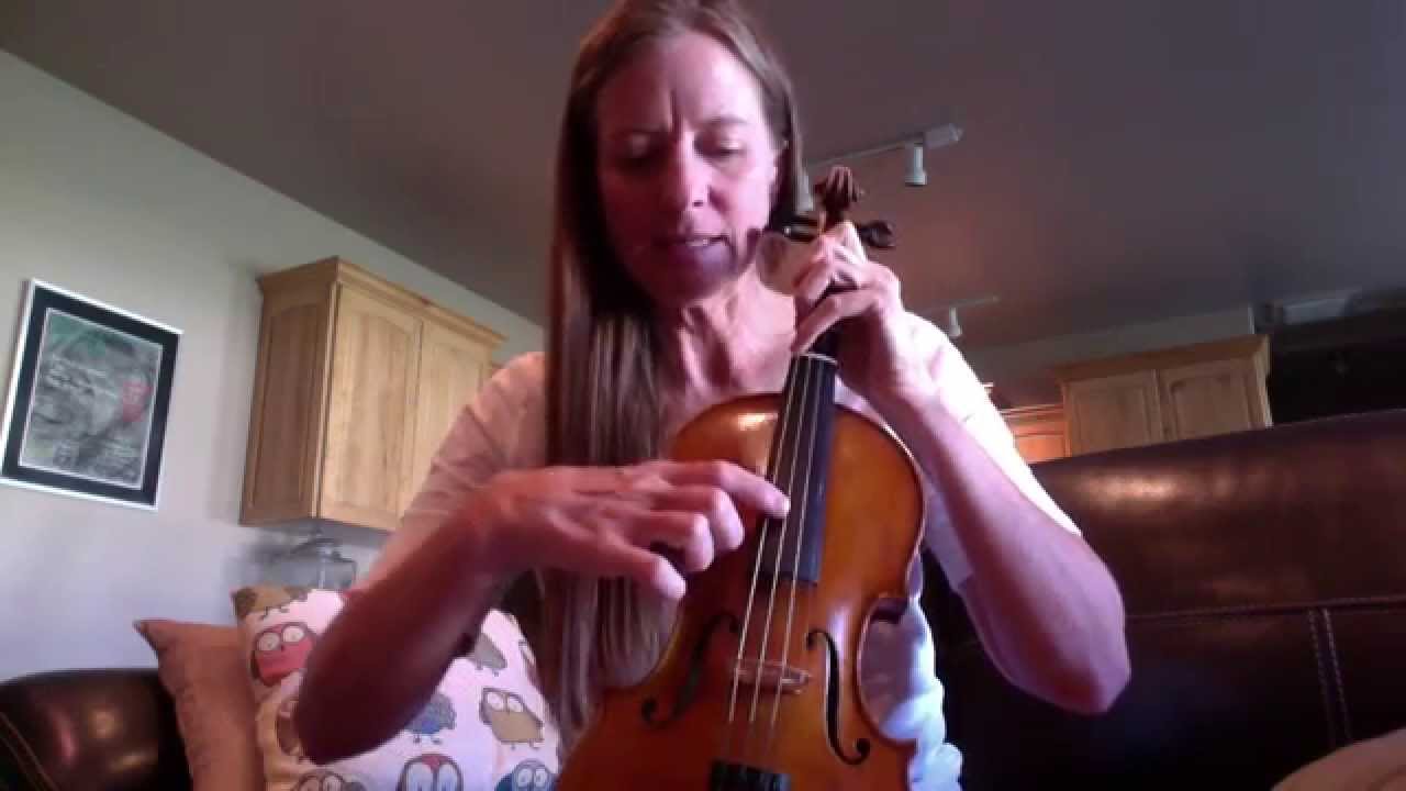 Parts of the Violin and Names of Strings (For Beginners)