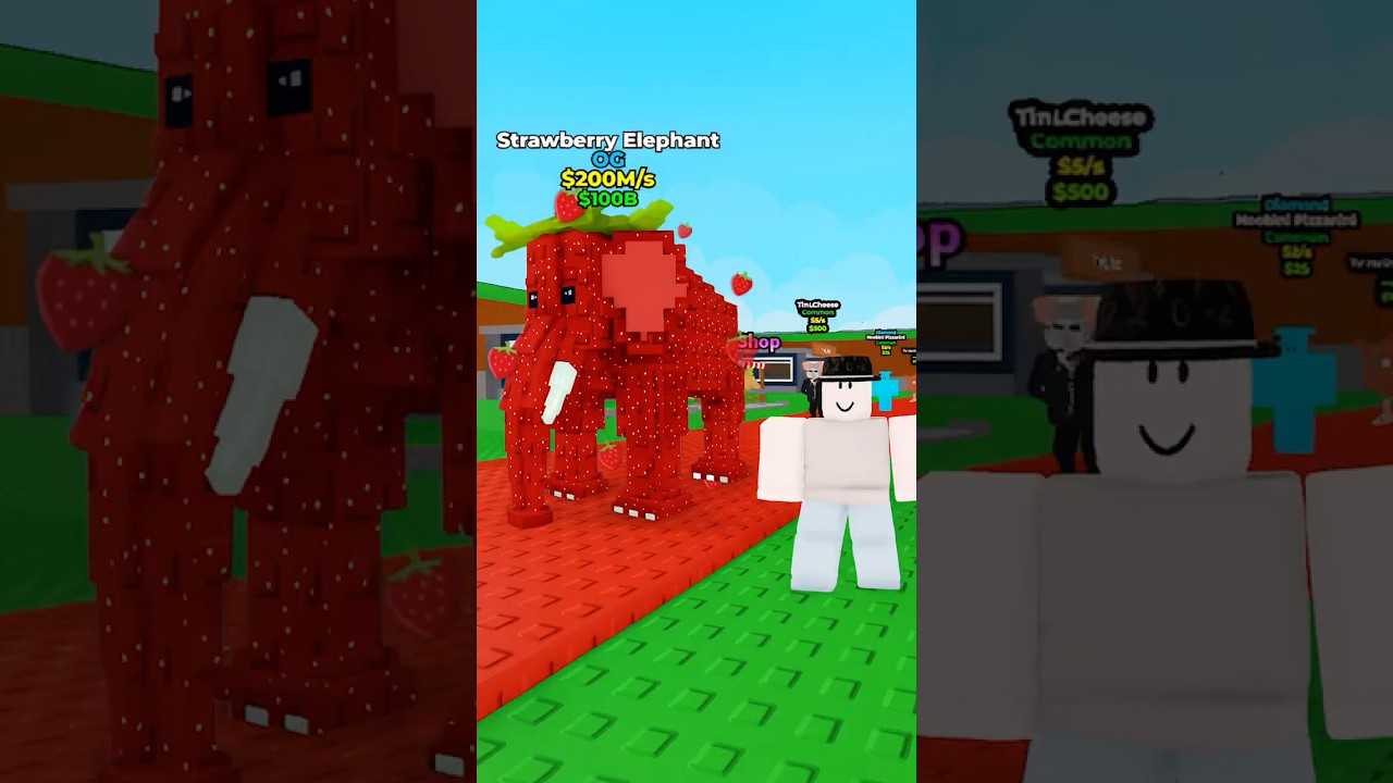 New STRAWBERRY ELEPHANT in Steal A Brainrot!