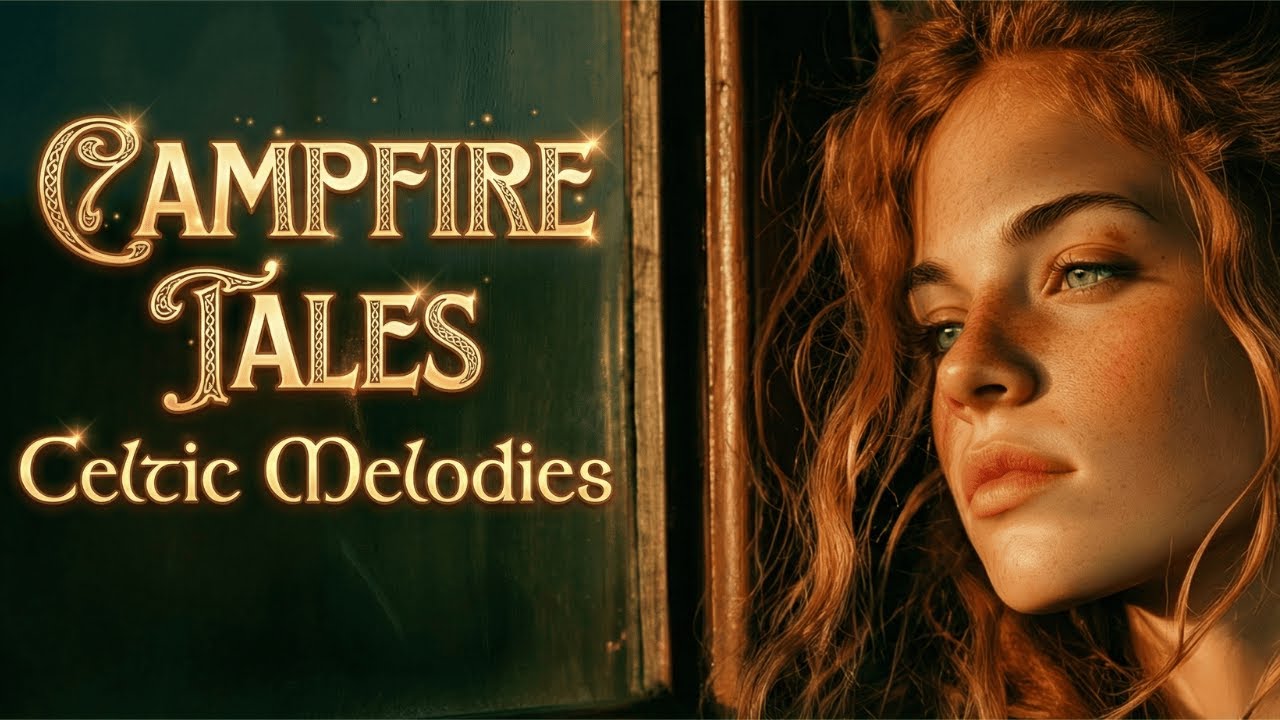 🎵Celtic Melodies & English Campfire Tales: 2 Hours of Relaxing Songs for Reading & Dreaming🔥