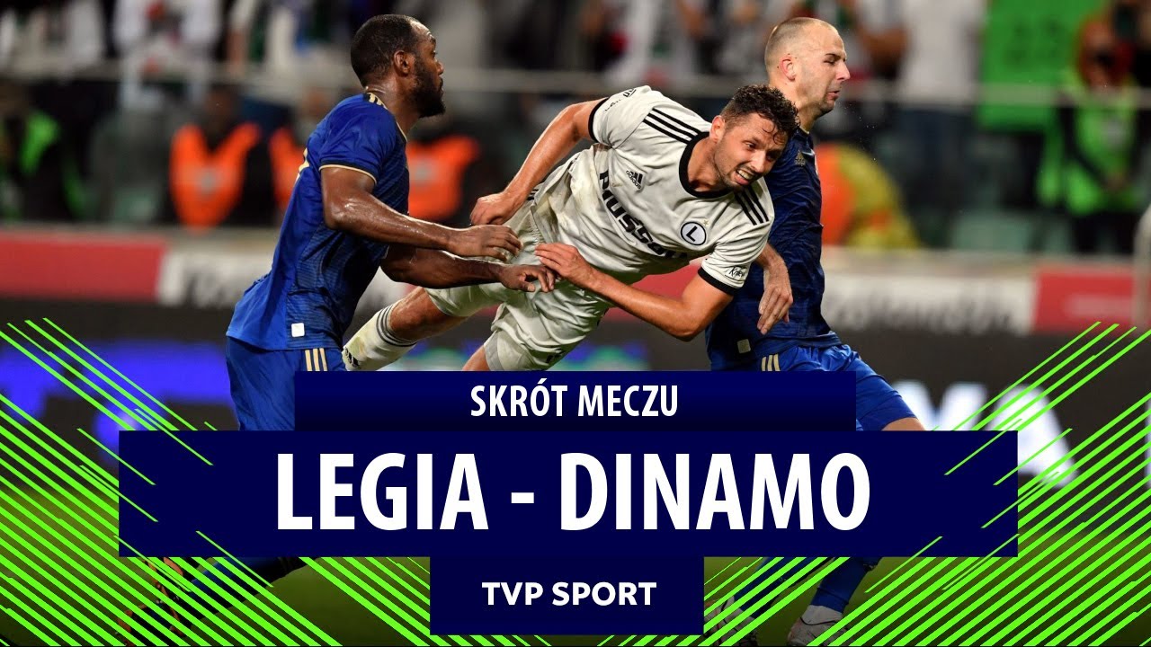 EL. LM: LEGIA - DINAMO 0:1, WSTYDU NIE BYŁO, CZAS NA LIGĘ EUROPY | SKRÓT MECZU