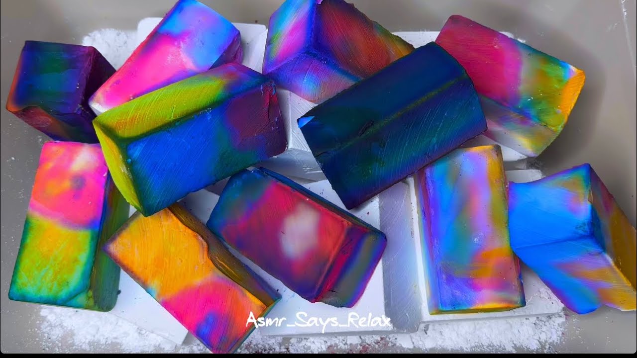 ASMR: Ghoblin Boom Dyed Gym Chalk 💥