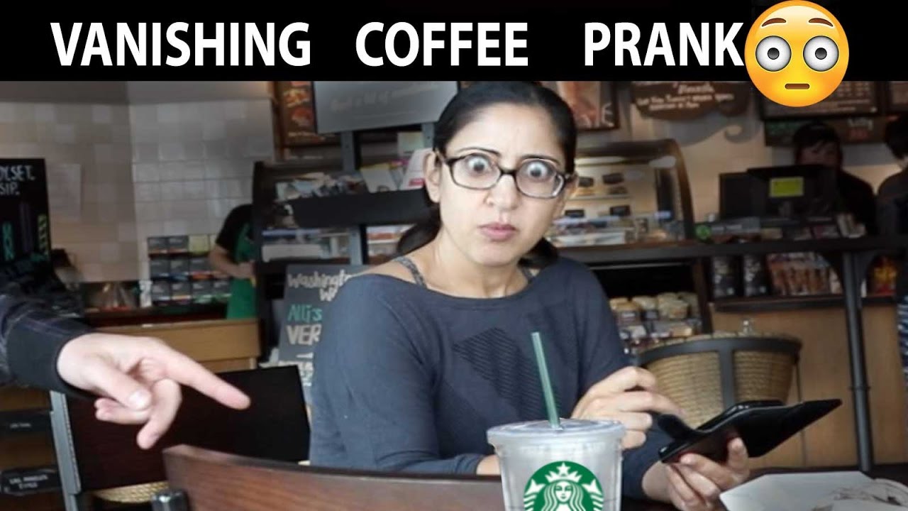 Pranking lonely people at Starbucks😳 ☕️ -Julien Magic