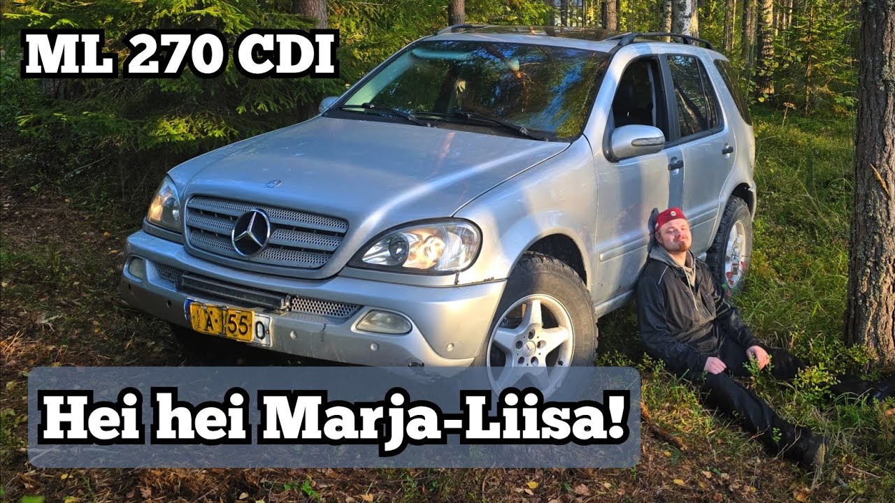 Katsastus ja myynti - Mercedes-Benz ML 270 CDI (om612) Marja-Liisa osa 2/2