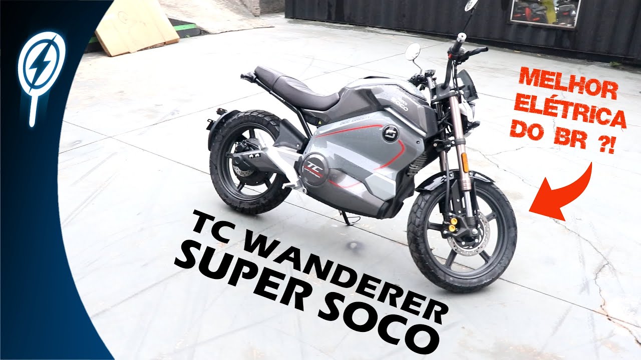 LANÇAMENTO NO BRASIL !!! ANDAMOS NA NOVA SUPER SOCO TC WANDERER !!!