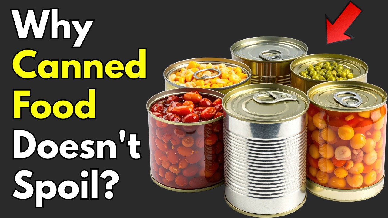 Why Canned Food Doesn't Spoil? (The 200 Year Old Survival Hack)