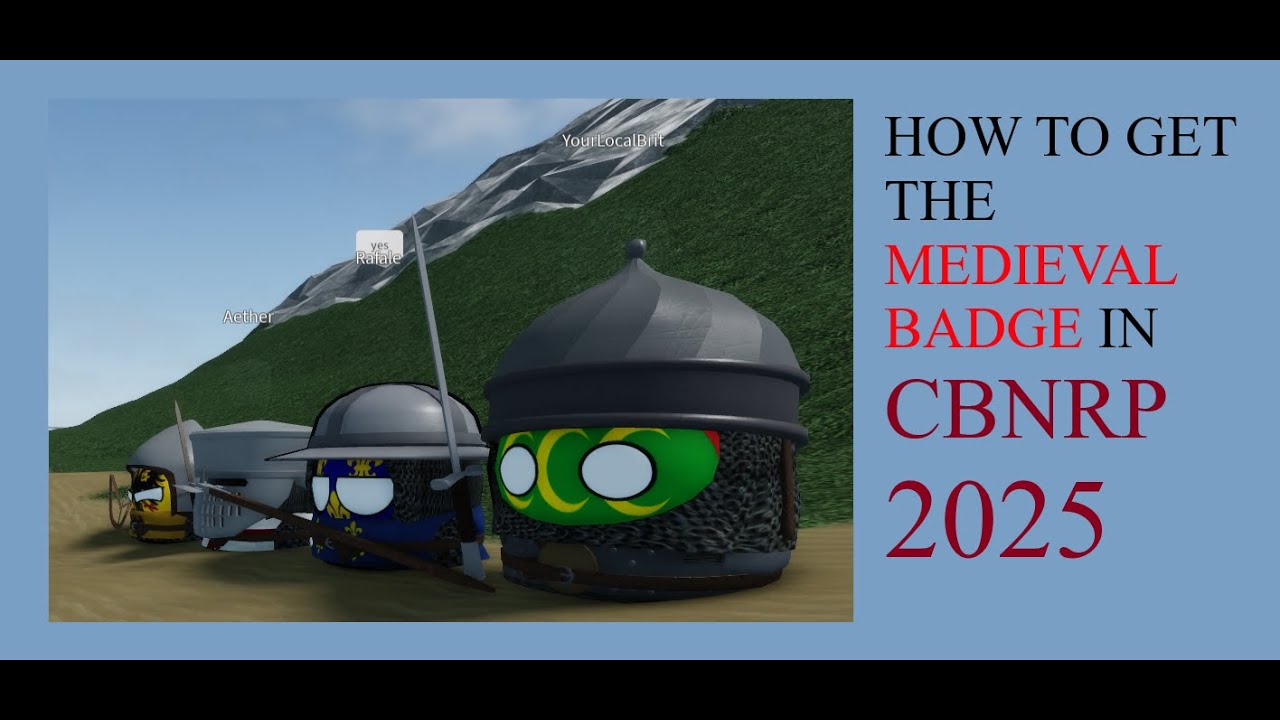 CBNRP Medieval Badge guide [2025]