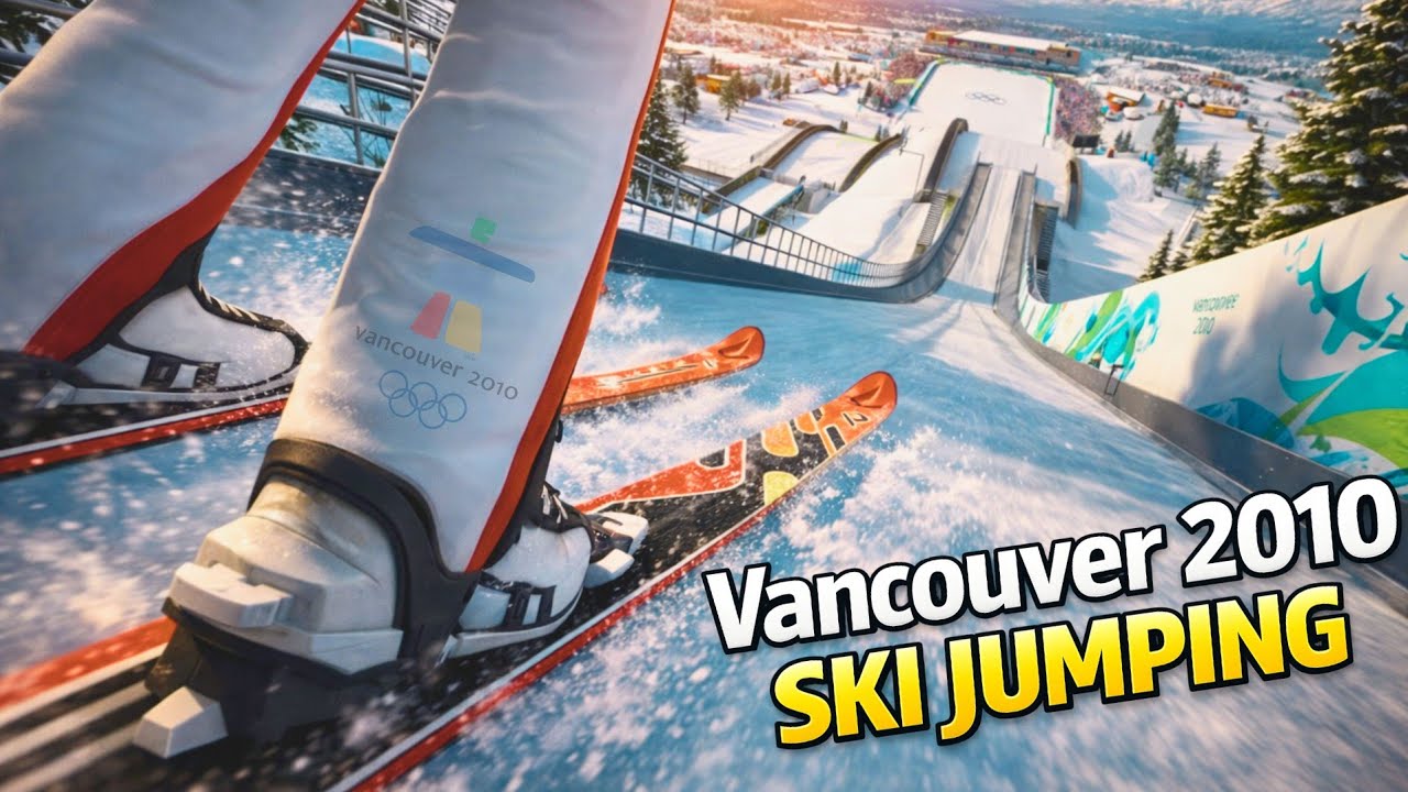 Vancouver 2010 Olympic Video Game Ski Jumping – HS120 Long Jump