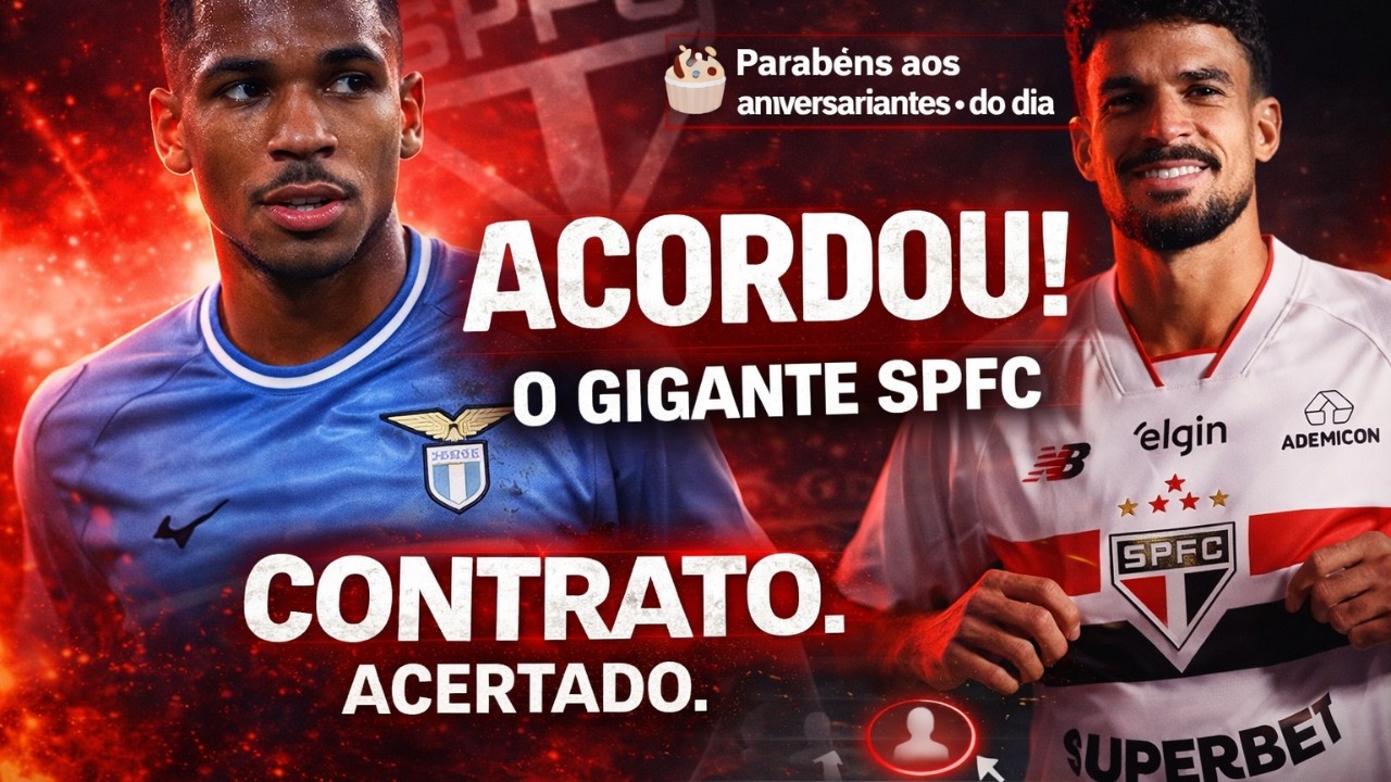 SPFC acordou! Contrato acertado - reforço confirmado e nova escalação ? Marcos Antônio é do SPFC