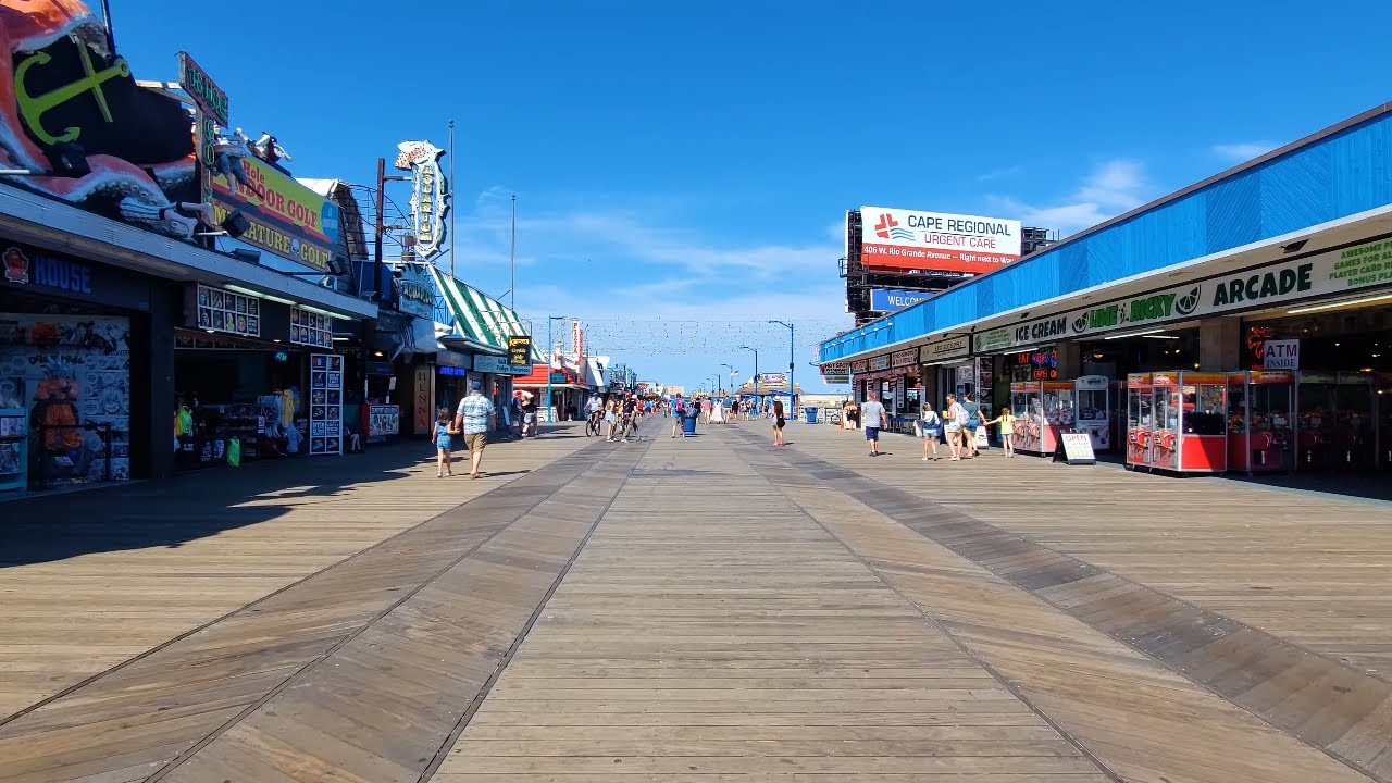 Walking the Full Wildwood, NJ Boardwalk 2023