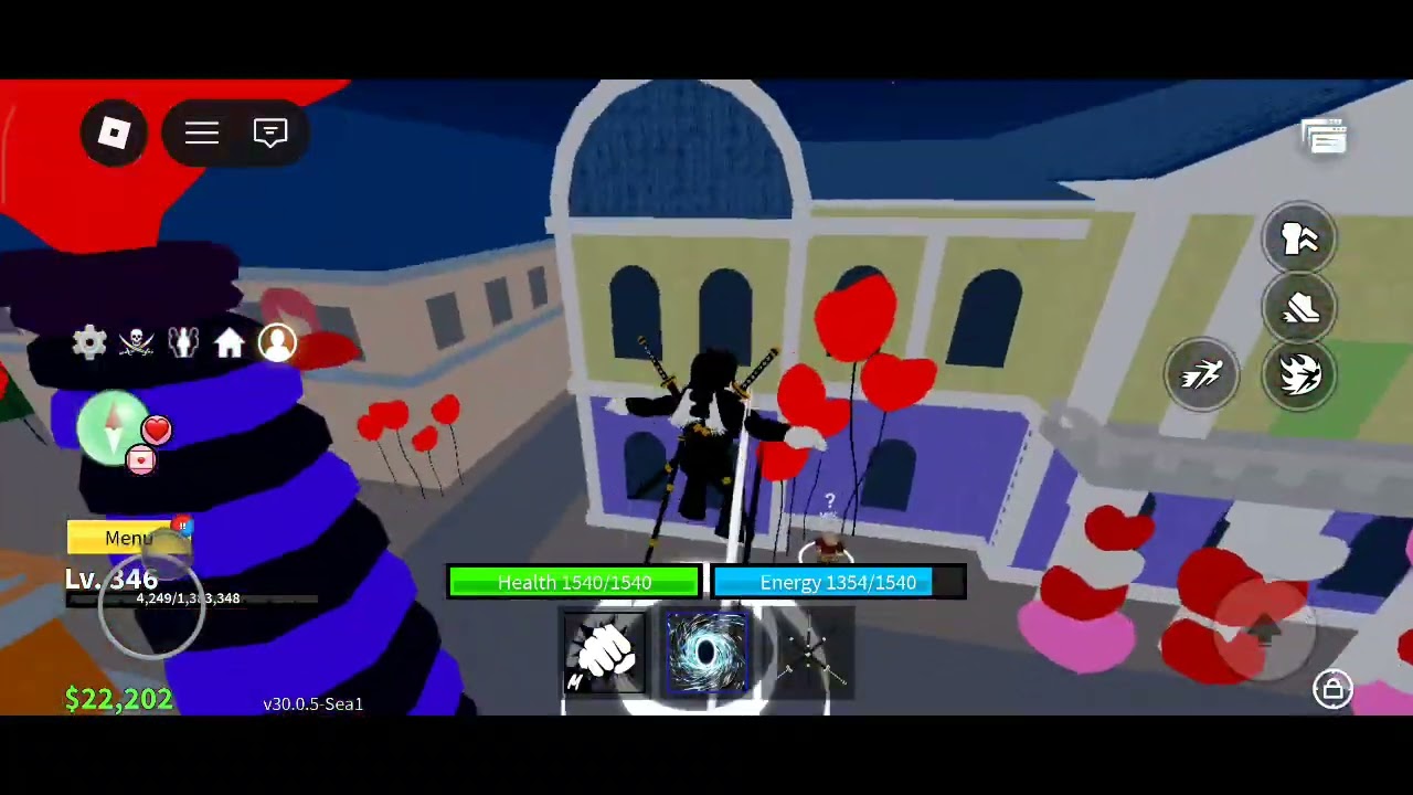 OP gameplay in blox fruits