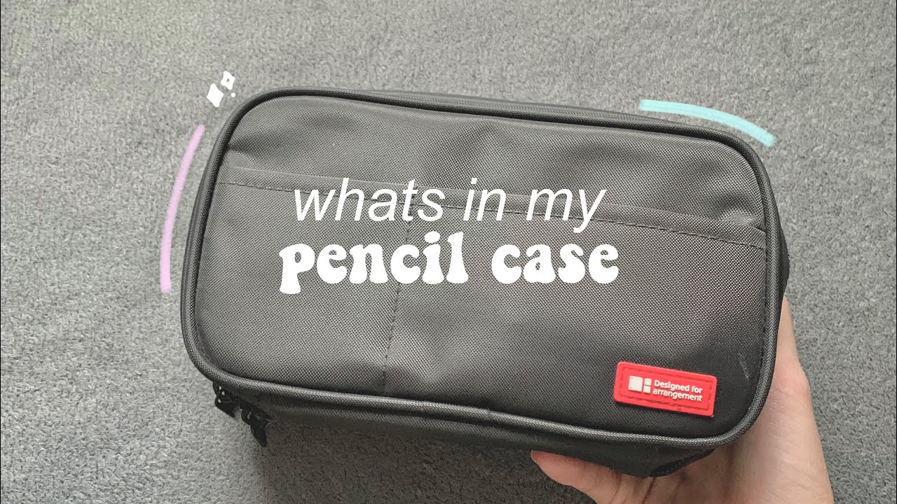what’s in my pencil case 2022