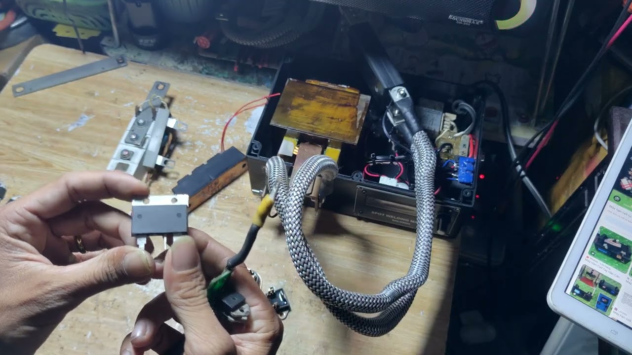 SCR voi BTA100 sài loại nào cho máy hàn cell pin | Huỳnh Trâm