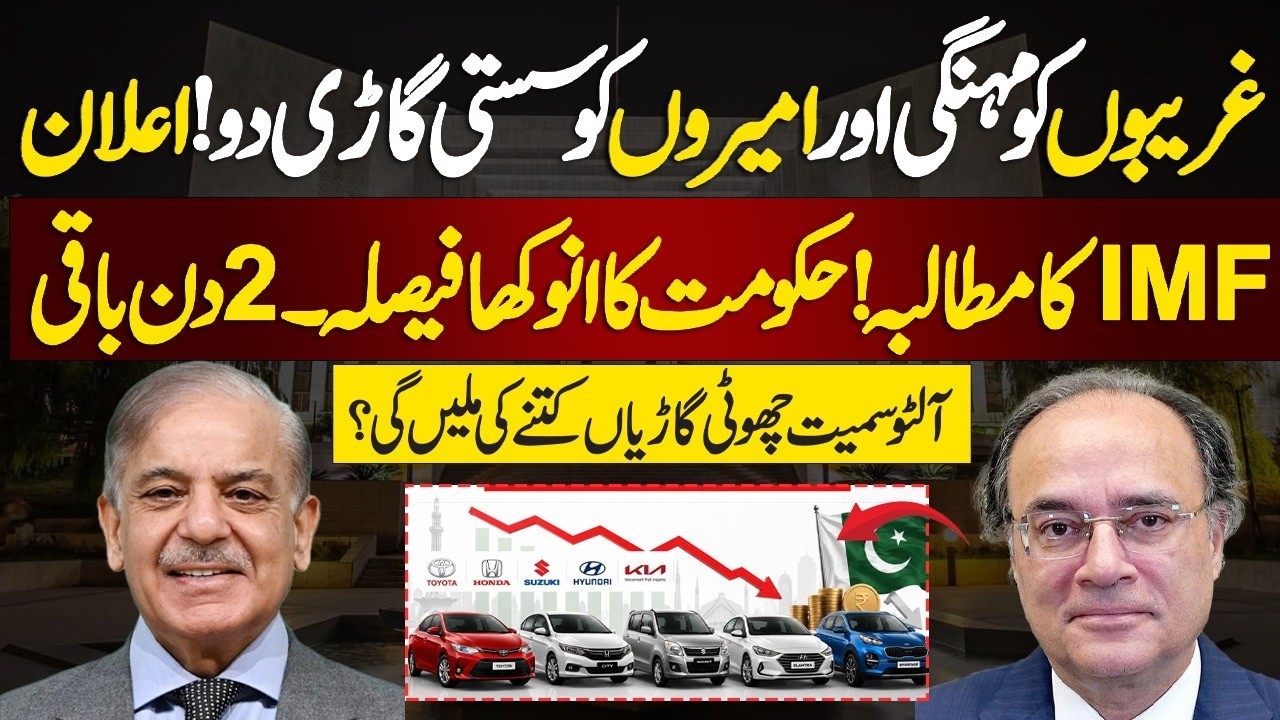 Budget 2026 Auto Policy: Luxury Cars Benefit as Small Car Prices Rise | Ali Mumtaz
