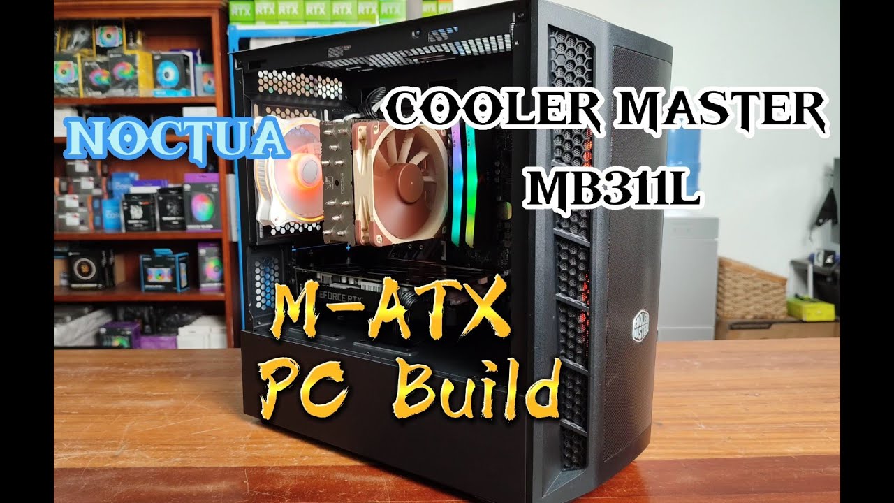 COOLERMASTER MB311L PC Build (Time-lapse) | PCB-23