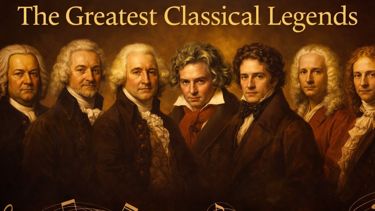 Legendary Classical Masterpieces 🎻 Vivaldi, Bach, Beethoven, Mozart, Paganini