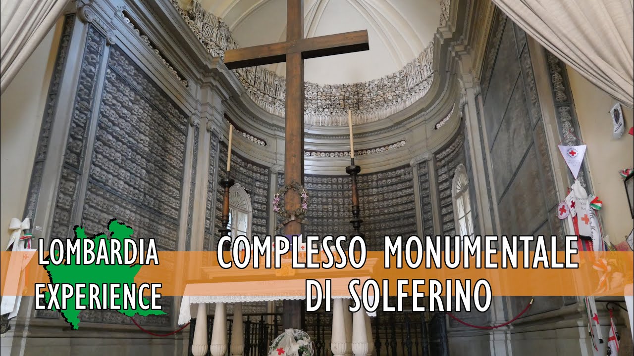 SOLFERINO: le ossa dei 7000 caduti durante la guerra per l'indipendenza italiana