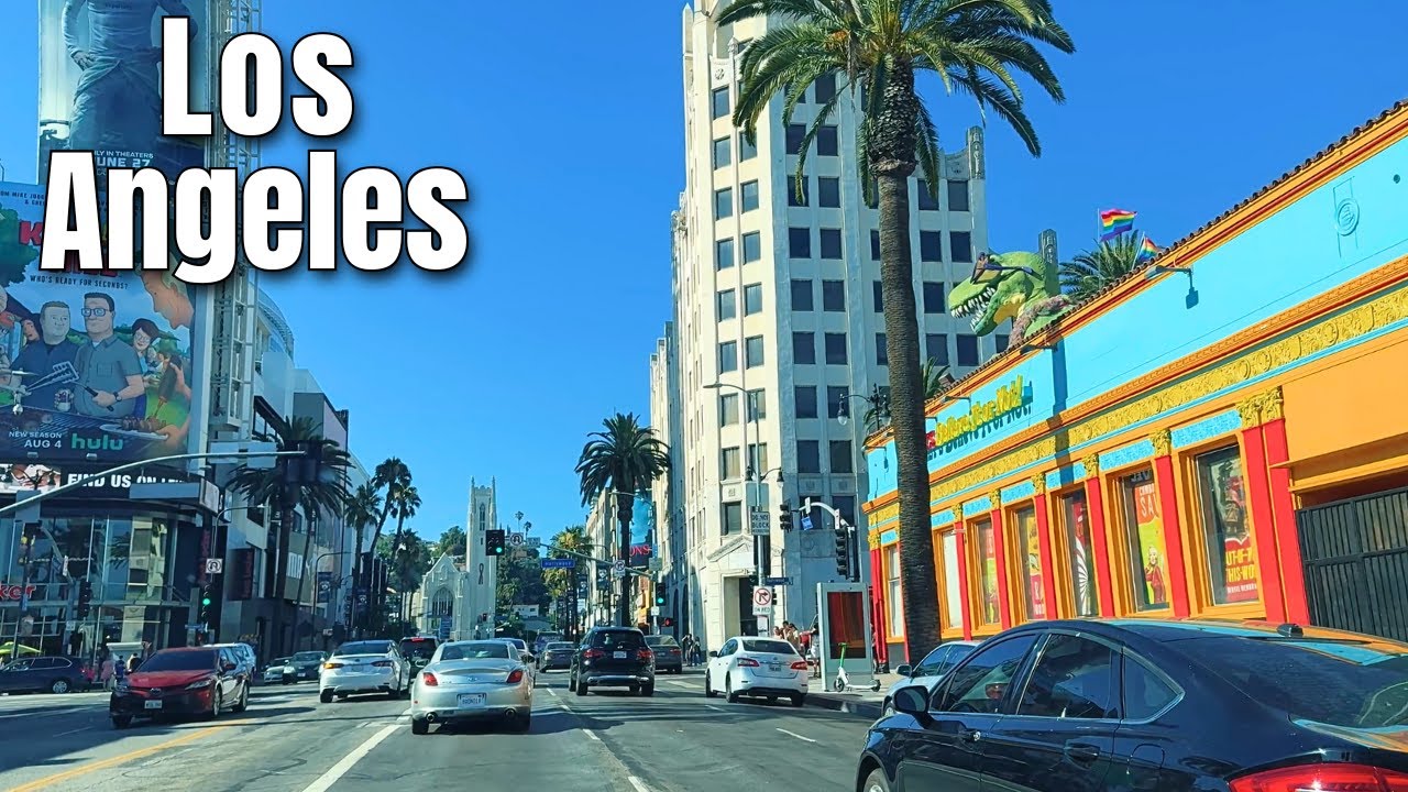 Real Los Angeles POV | Highland → Hollywood → Cahuenga → Ventura Drive | ASMR