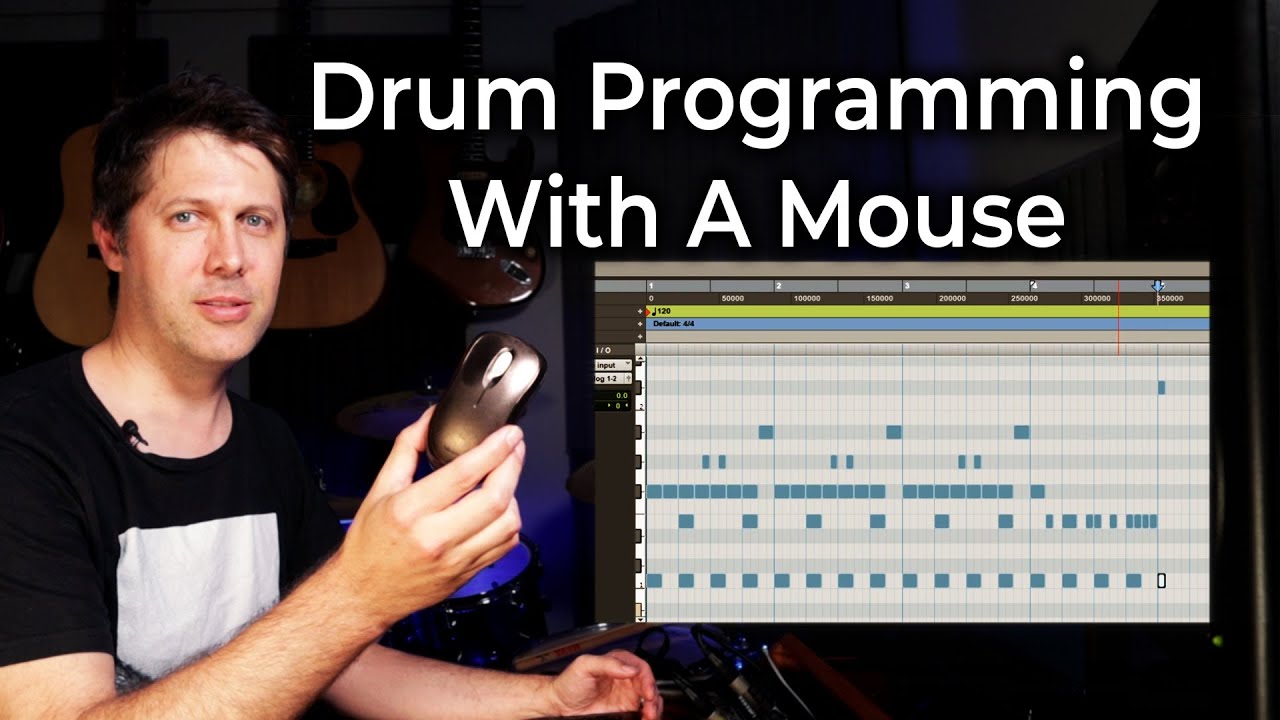 Pro Tools — для начинающих — как программировать барабаны с помощью мыши