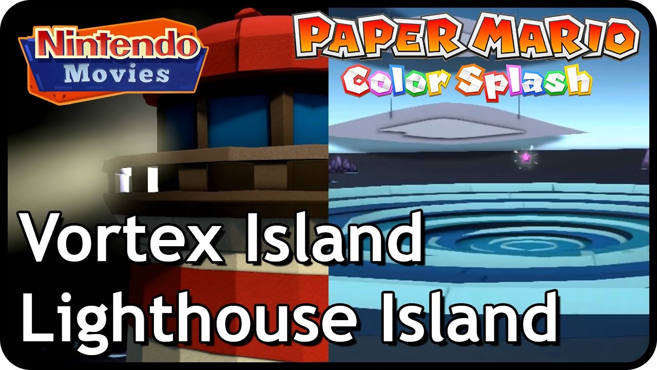 Paper Mario: Color Splash - Episode 19: Vortex Island & Lighthouse Island