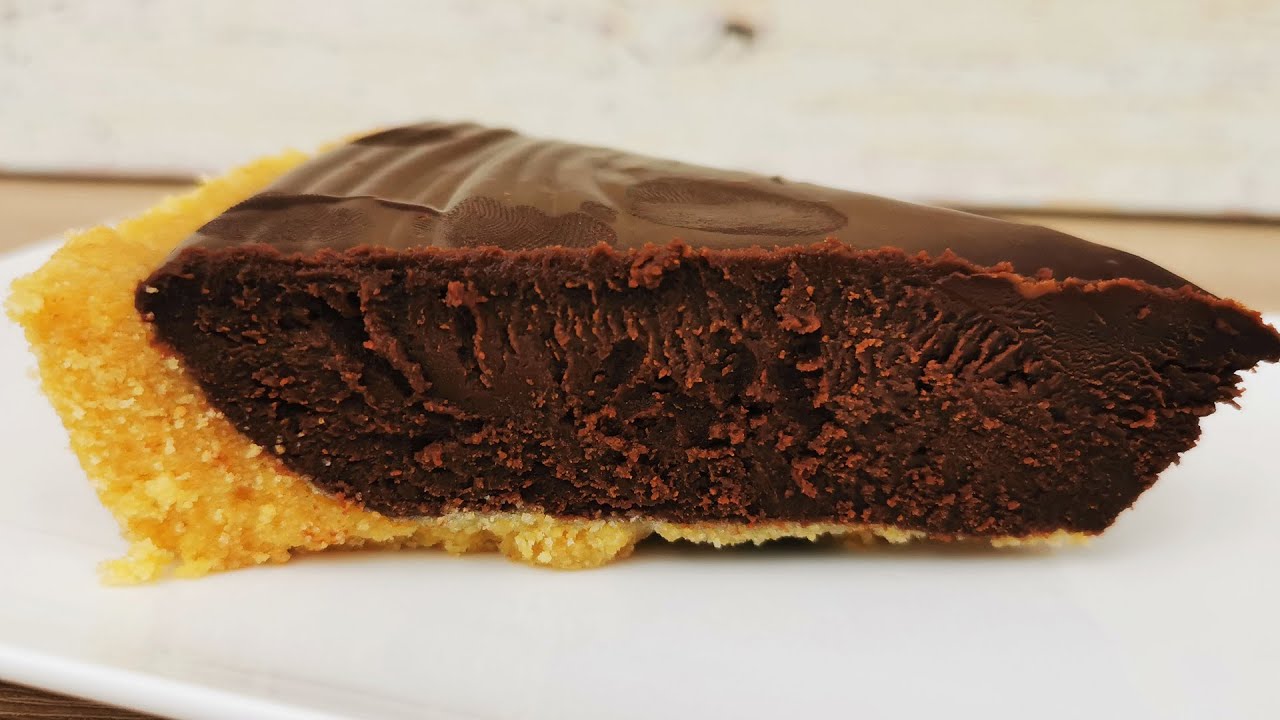 Schokoladiger geht´s nicht 😍 Schoko Tarte OHNE backen! 🍫