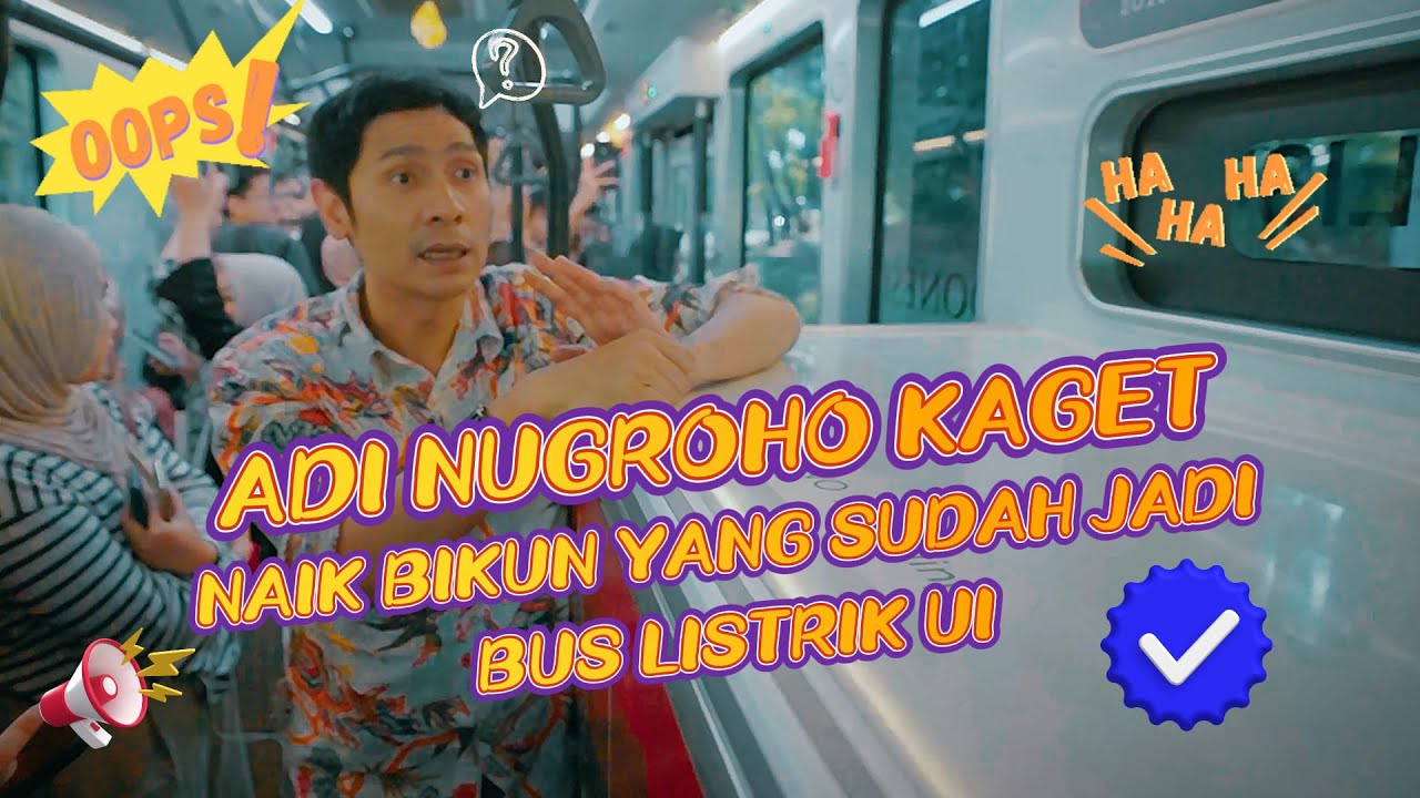 Cerita Alumni Universitas Indonesia: Adi Nugroho Kembali ke Kampus (Part 2). Adi Coba Bus Listrik UI