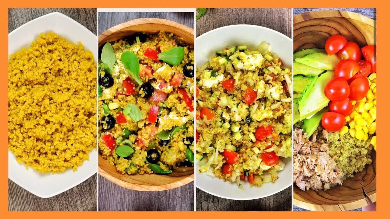 4 Ensaladas de Quinoa y Cómo prepararla